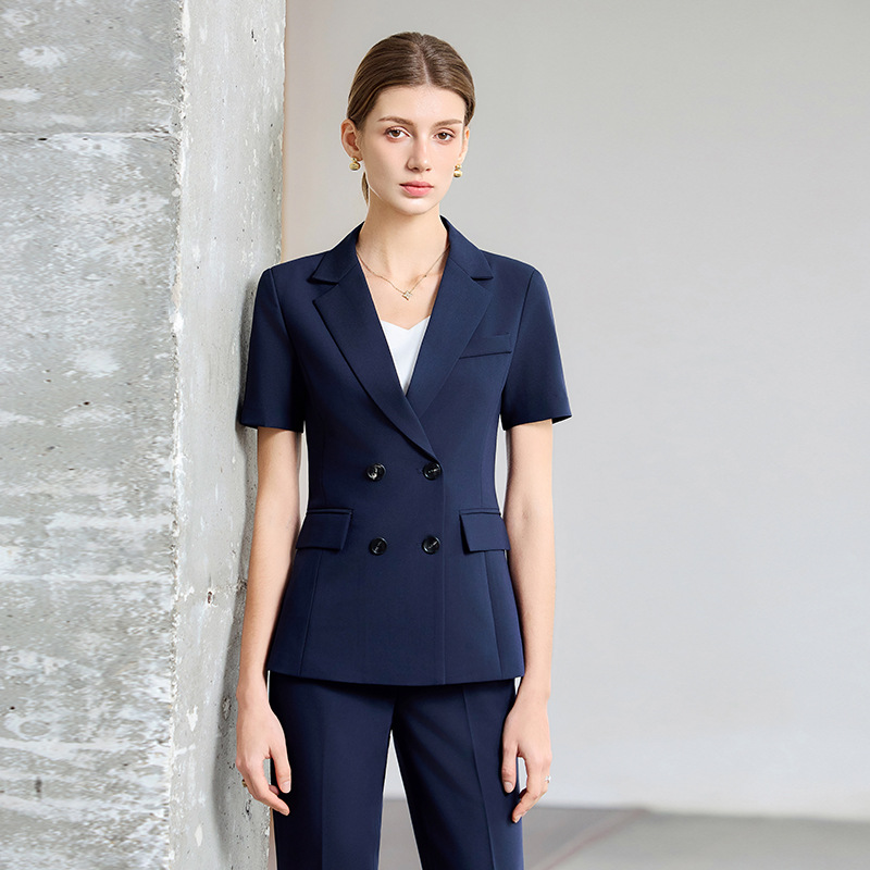 Women Formal Wear Shirt And Pant - Damen Sommer-Kurzarm-Anzug 2025 – Neues professionelles