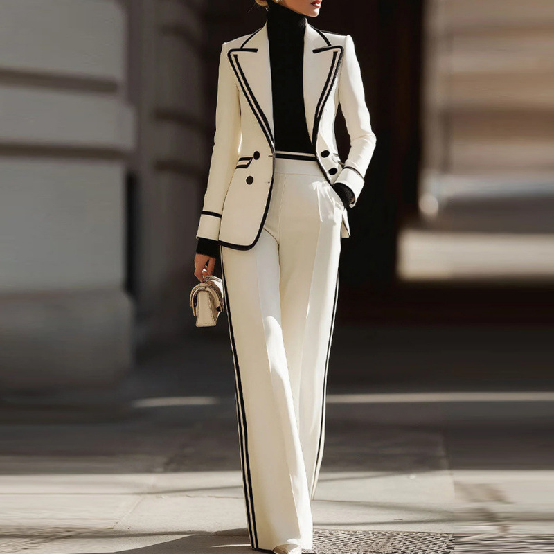 Women'S Formal Wear Pants - A+ Sale Damen Zweireiher Blazer 2-teiliges