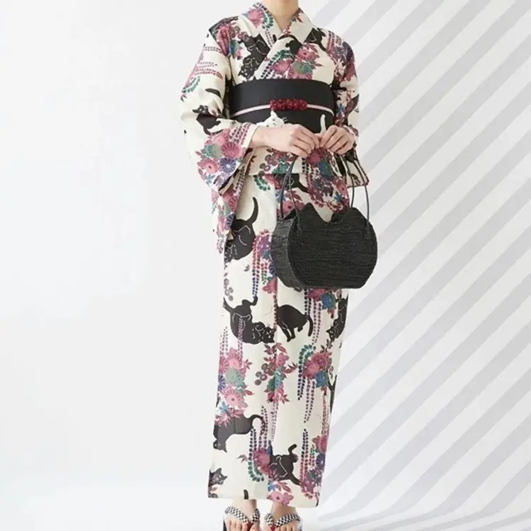 Japanese Women Formal Wear - Traditioneller japanischer Kimono für Damen, Cosplay-Kleidung,