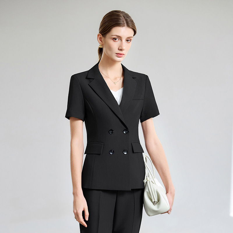 Damen Sommer-Kurzarm-Anzug 202 – Women Formal Wear Shirt And Pant Bewertung und Preis