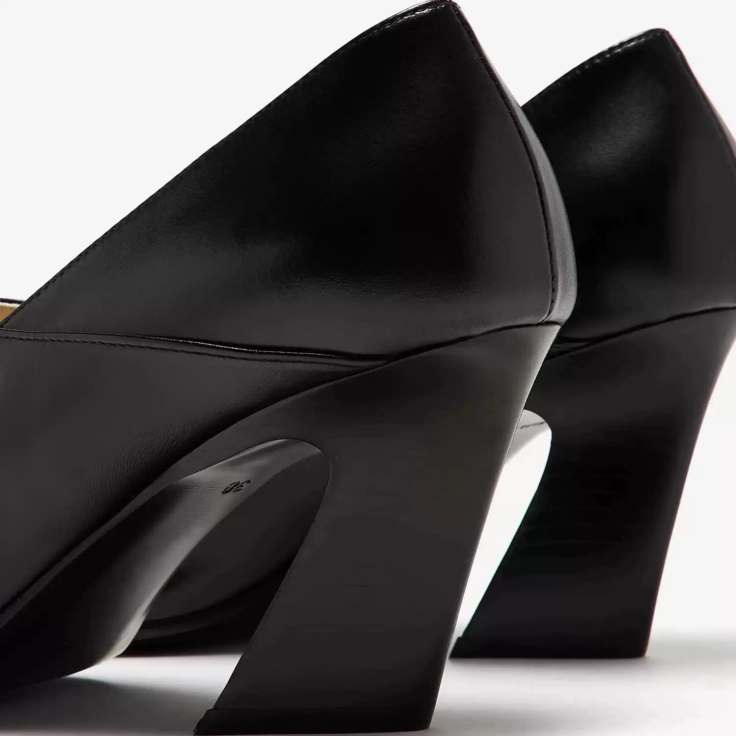 Damen Schwarze Leder-Pumps mit – Formal Wear Women'S Loafers Bewertung und Preis