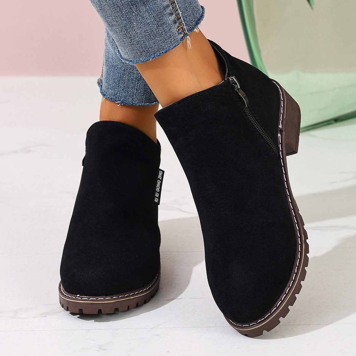 Damen Herbst-Winter-Stiefelett – Women Formal Wear With Shoes Bewertung und Preis