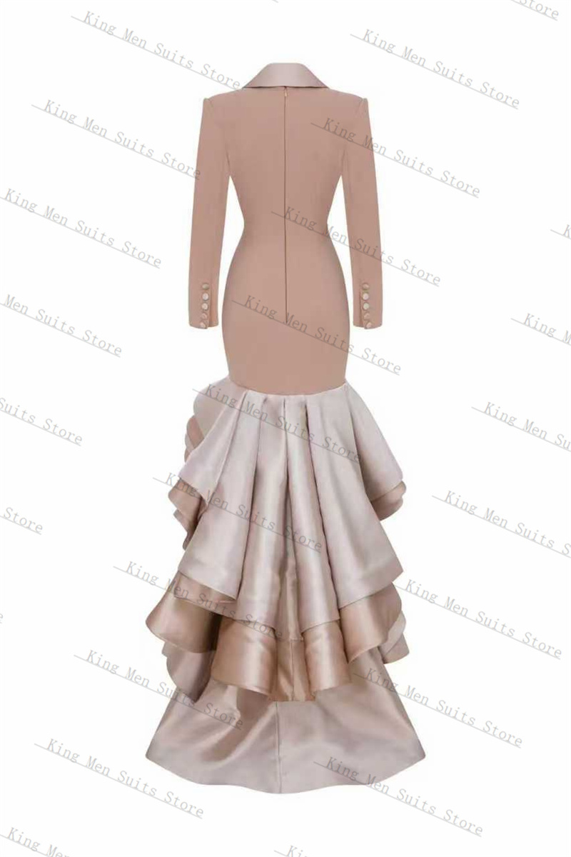 Champagnerfarbene Damenanzüge, – Women'S Formal Wear Tuxedo Bewertung und Preis