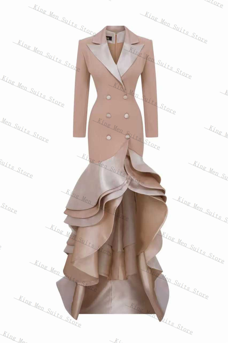 Champagnerfarbene Damenanzüge, – Women'S Formal Wear Tuxedo Bewertung und Preis