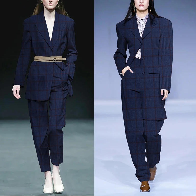 Redrasp berry Blue Plaid Kammg – Tailored Coat Wool Bewertung und Preis
