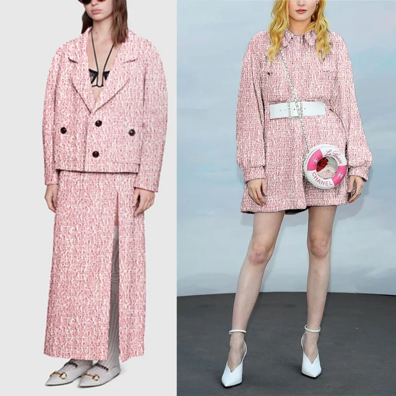 Redraspberry 145 cm Rosa Weiß  – Tailored Coat Wool Bewertung und Preis