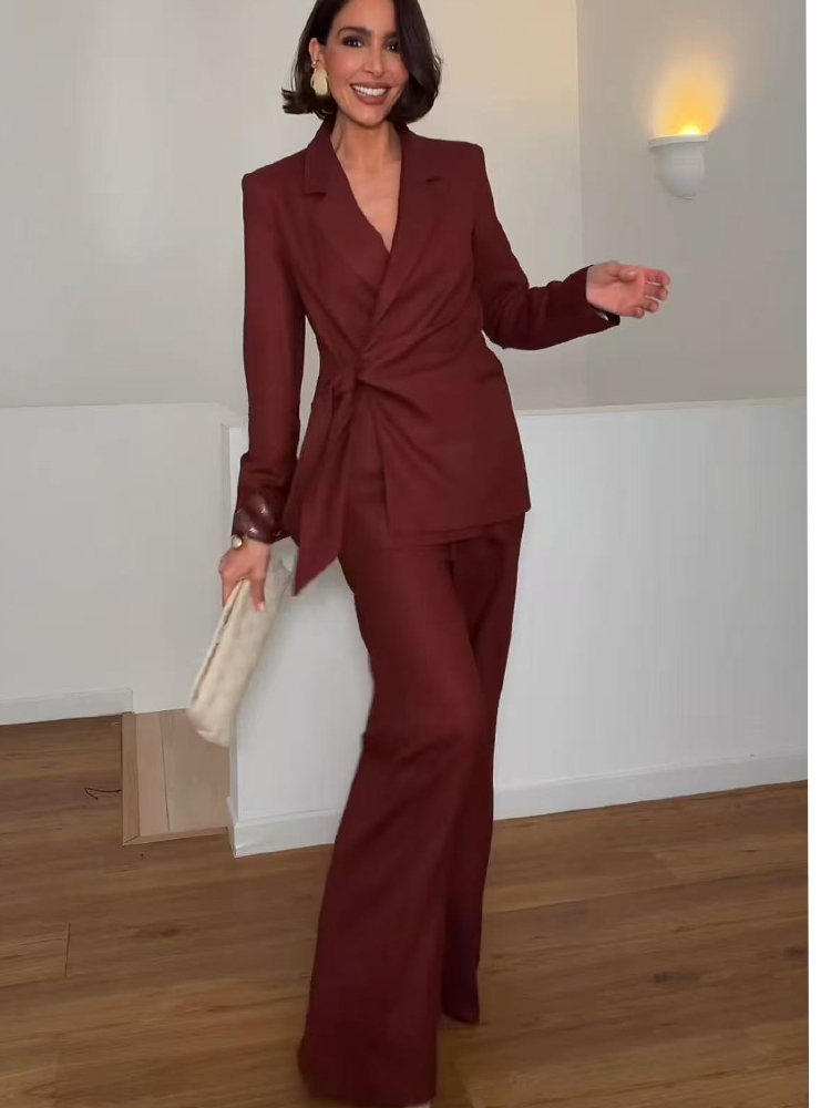 Modischer Büro-Damenanzug Eleg – Women'S Formal Wear Pants Suit Bewertung und Preis