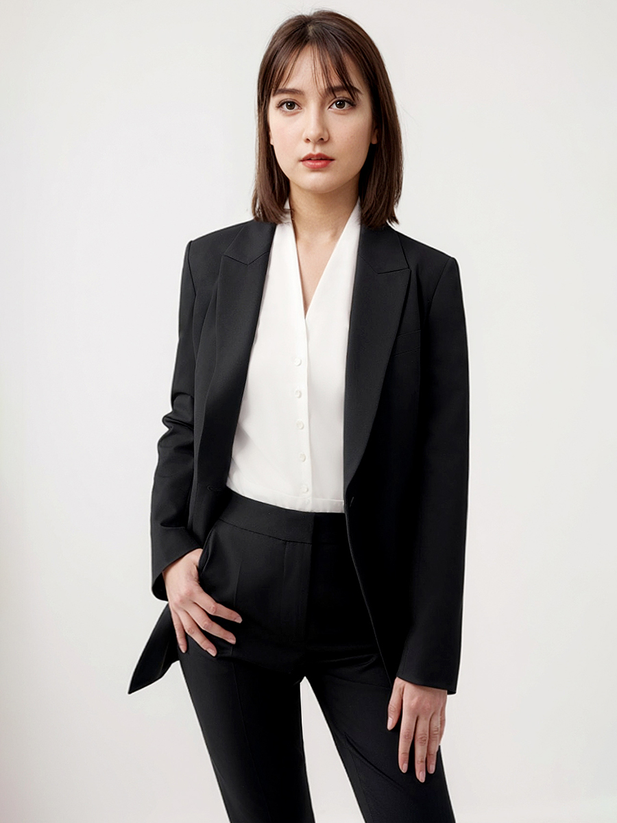 Frauen Anzüge Set Blazer Hose  – Women'S Formal Wear Pants Suit Bewertung und Preis