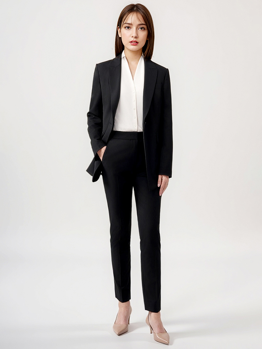 Frauen Anzüge Set Blazer Hose  – Women'S Formal Wear Pants Suit Bewertung und Preis