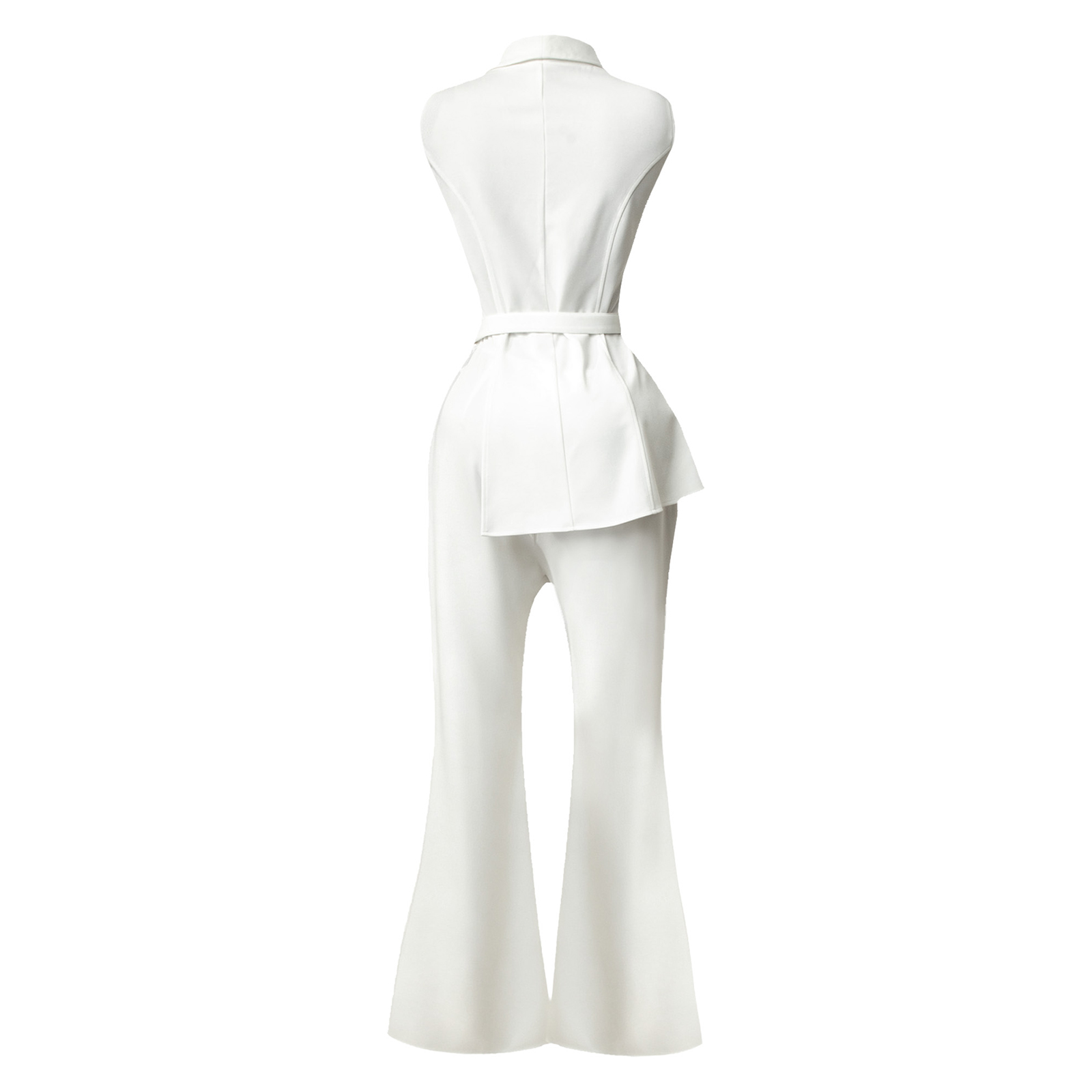 Damen ärmelloser Jumpsuit mit  – Women Formal Wear Shop Bewertung und Preis