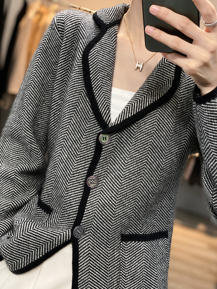 Herbst Winter Frauen Reinem Ka – Tailored Coat Wool Bewertung und Preis
