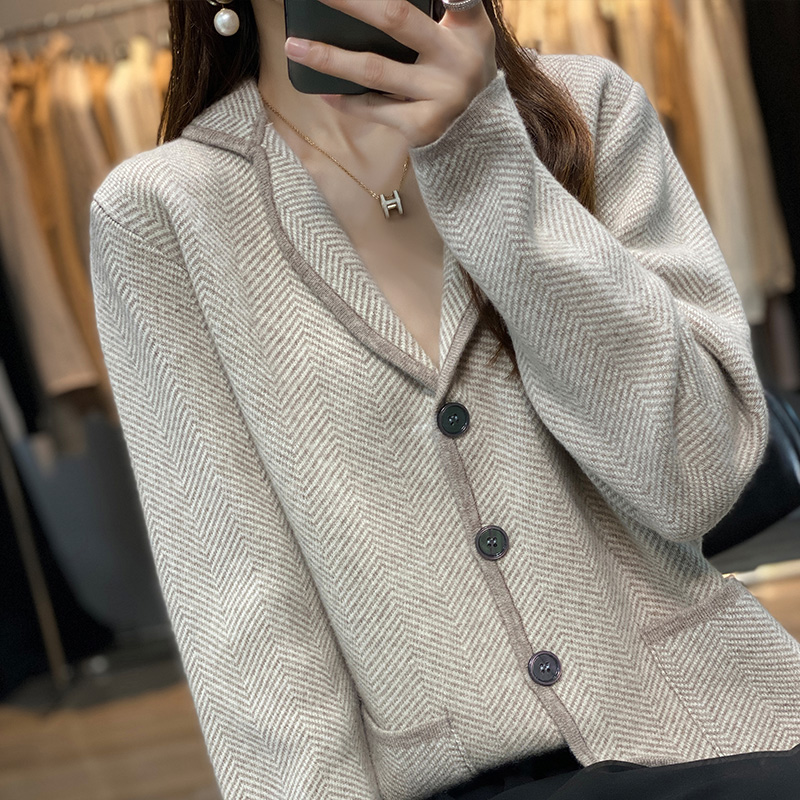 Herbst Winter Frauen Reinem Ka – Tailored Coat Wool Bewertung und Preis