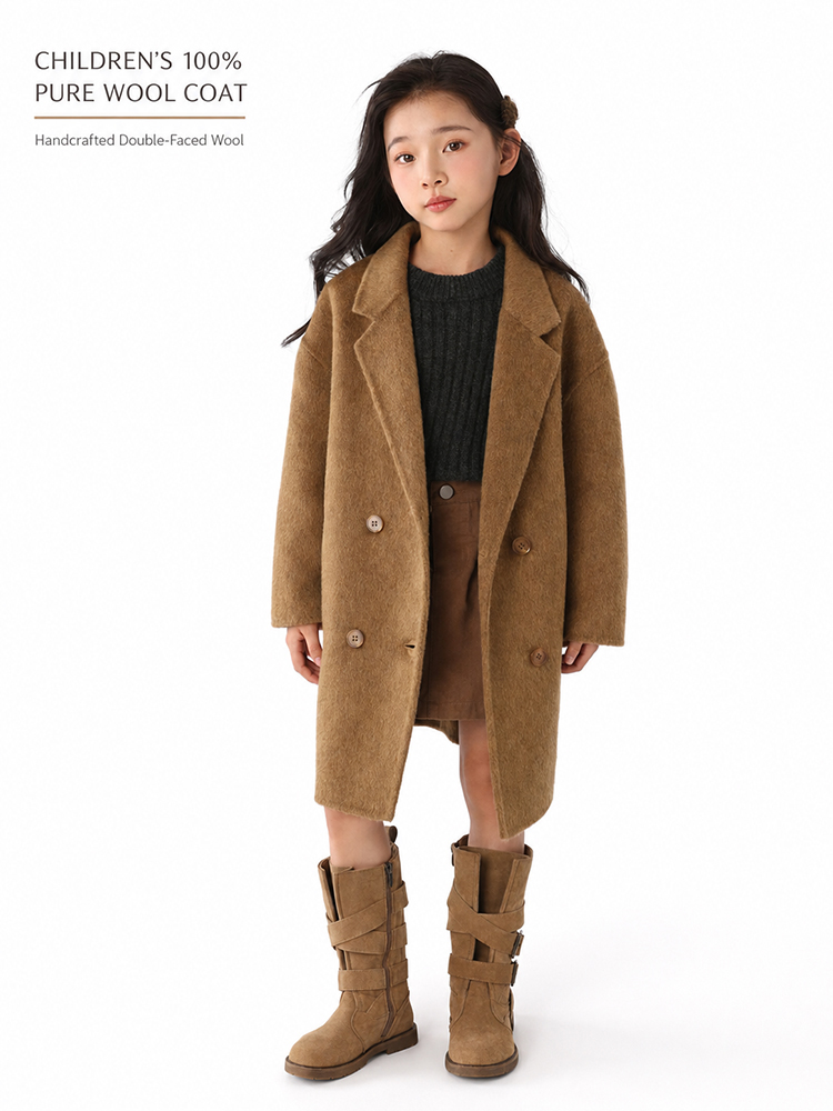 Kinder 100% Reine Wolle Doppel – Tailored Coat Wool Bewertung und Preis