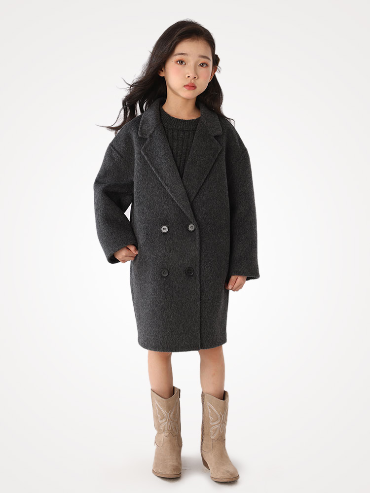 Kinder 100% Reine Wolle Doppel – Tailored Coat Wool Bewertung und Preis