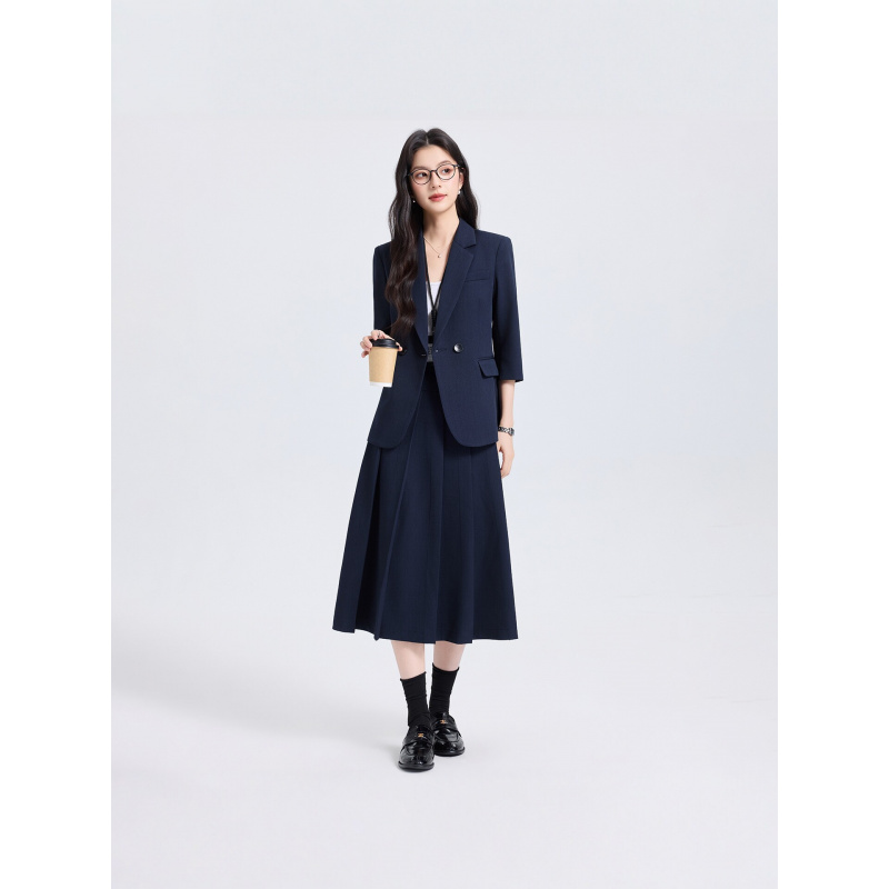 Marineblauer Damenanzug für Fr – Women'S Formal Wear Pants Suit Bewertung und Preis