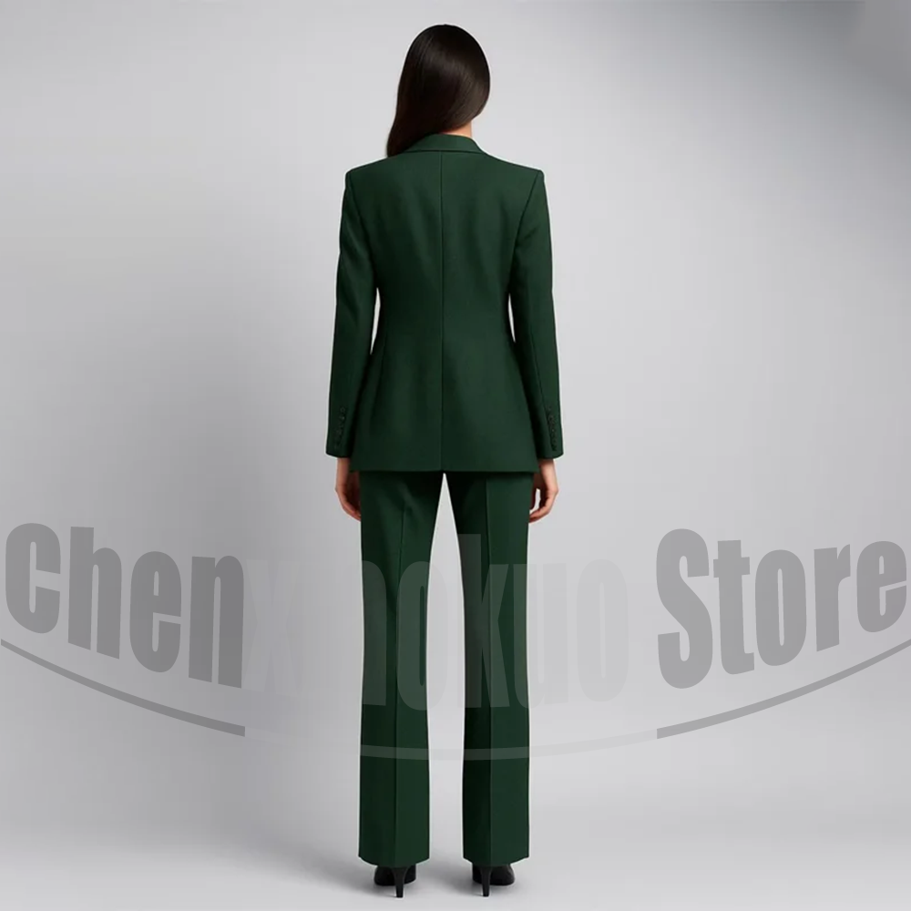Dreiteiliges Anzug-Set für Dam – Women Formal Wear Shirt And Pant Bewertung und Preis