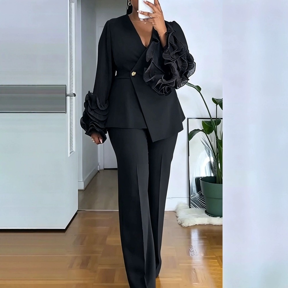 Zweiteiliger Hosenanzug für Da – Women'S Formal Wear Pants Bewertung und Preis
