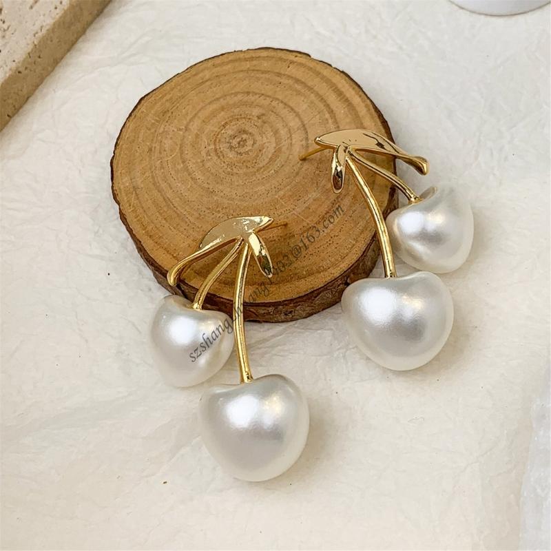 Kirschblüten-Perlen-Ohrschmuck – Women Formal Event Wear Bewertung und Preis